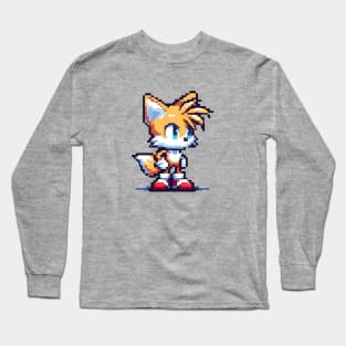 Pixel Tails Retro Ichi Long Sleeve T-Shirt